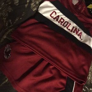 Baby girl Carolina gamecocks cheer outfit!